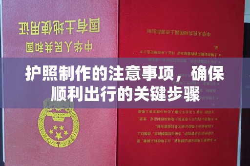 长汀护照制作的注意事项，确保顺利出行的关键步骤