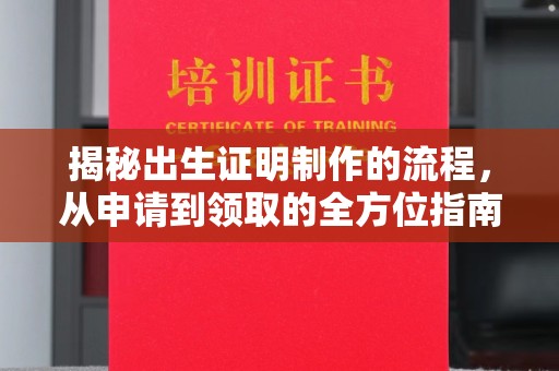 长汀揭秘出生证明制作的流程，从申请到领取的全方位指南
